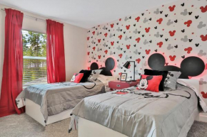 Last Minute Disney Getaway! Private Pool, Hot Tub & Games Room. Book Now! #43289
